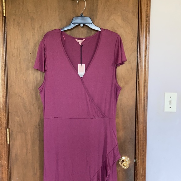 Relist 1/30 Juicy Couture boho faux wrap dress XXL - Picture 9 of 16